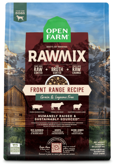 Open Farm Raw Mix Grain Free Wild Front Range Dog Food