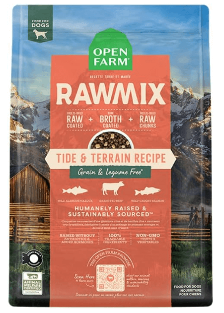 Open Farm Raw Mix Grain Free Tide & Terrain Dog Food