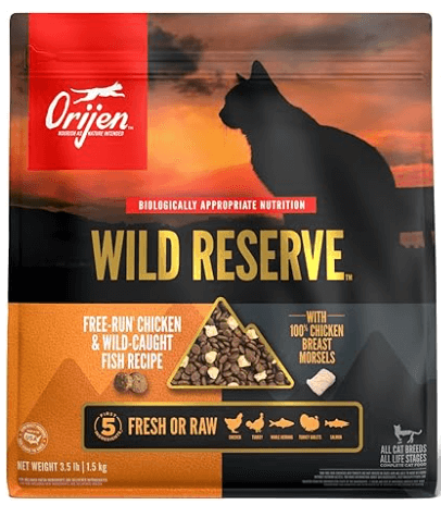 Orijen Wild Reserve Free-Run Chicken & Wild Caught Fish Cat Food