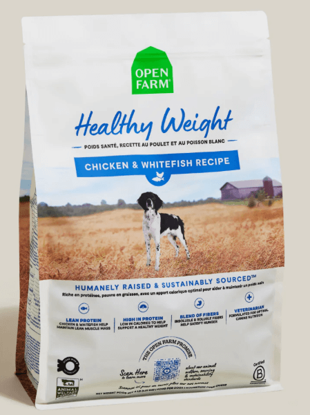 Open Farm Healthy Weight, Chicken & Whitefish Dog Food