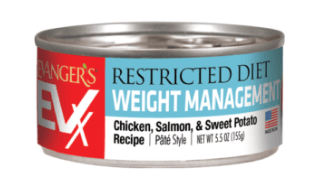 Evanger's Cat EVX Restricted Diet Weight Management 5.5 oz