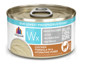 Weruva Cat WX Phos Chicken Puree 3 oz