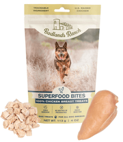 Badlands Superfood Bite, Freeze-Dried Raw Dog Treat - Chicken Breast 4 oz