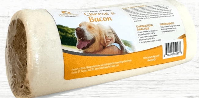 Home Range Cheese & Bacon Stuffed Bone, Small