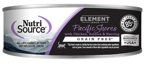 NutriSource Element Series Wet Cat & Kitten Food, Pacifi Shores 5.5oz