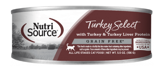 NutriSource Wet Cat & Kitten Food, Turkey & Turkey Liver 5.5oz