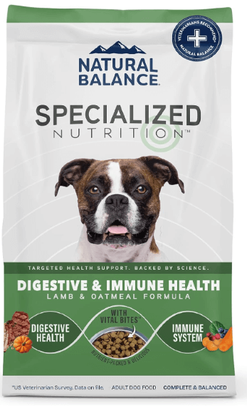 Natural Balance Specialized Nutrition Digestive & Immune Health Lamb & Oatmeal Formula