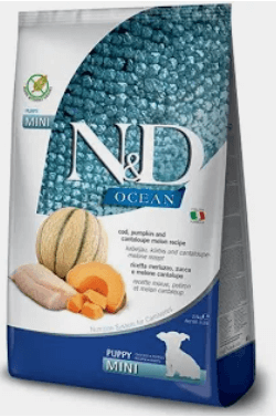Farmina N&D Ocean Cod, Pumpkin and Cantaloupe Mini Bites for Puppies