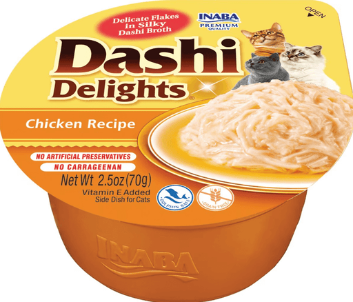 Inaba Dashi Delights 2.5oz Cat Food in Broth - Chicken