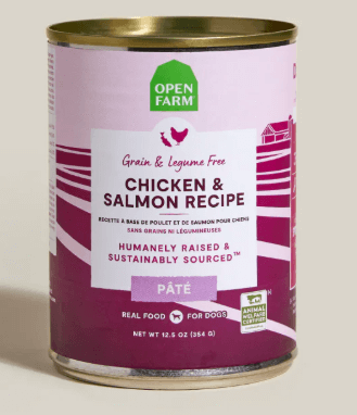 Open Farm Dog Grain Free Chicken & Salmon Pate 12.5 oz