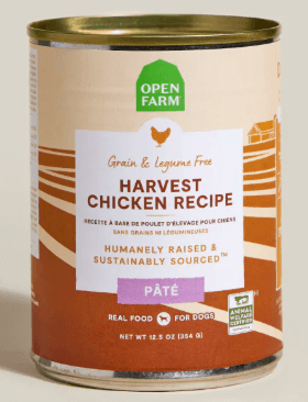 Open Farm Dog Grain Free Harvest Chicken Pate 12.8 oz