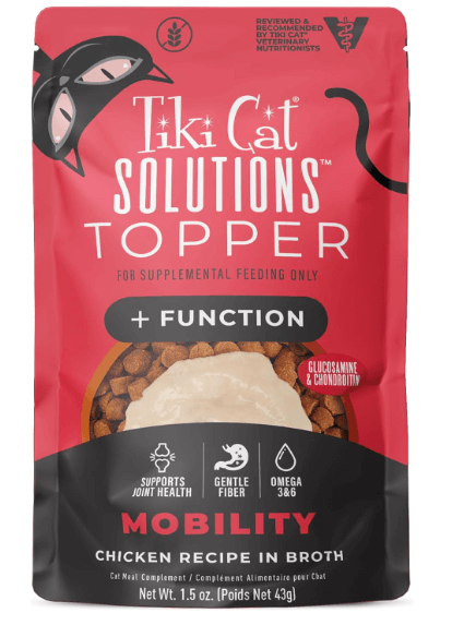 Tiki Cat Solutions Topper Formulated to Support Cat Mobiity