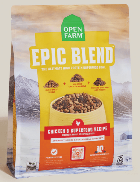 Open Farm Epic Blend Chicken & Superfood Dry Dog Food