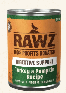 Rawz Dog Digestive Support Turkey & Pumpkin, 12.5 oz