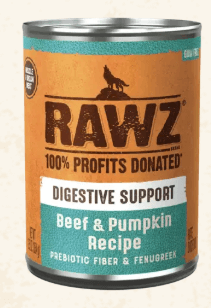 Rawz Dog Digestive Support Beef & Pumpkin, 12.5 oz