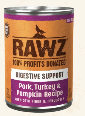 Rawz Dog Digestive Support Pork, Turkey & Pumpkin, 12.5 oz