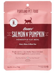 Portland Pet Food - Boots' Salmon & Pumpkin Homestyle Cat Meal 2.6oz