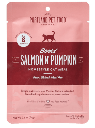 Portland Pet Food - Boots' Salmon & Pumpkin Homestyle Cat Meal 2.6oz