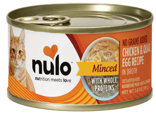 Nulo Cat & Kitten Minced Chicken and Quail Recipe
