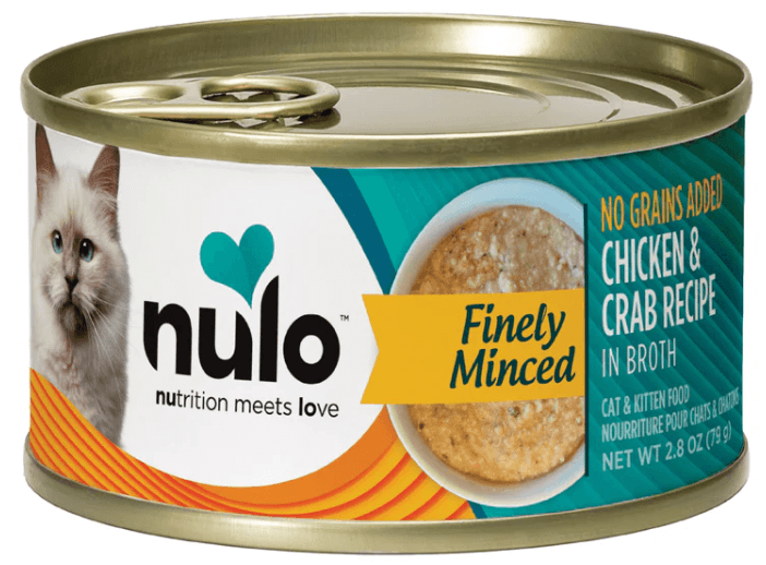 Nulo Cat & Kitten Minced Chicken and Crab Recipe