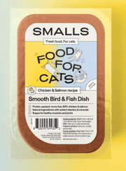 Smalls Frozen Gently Cooked Cat Food: Smooth Chicken & Fish Recipe