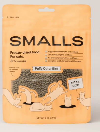 Smalls Freeze-Dried Cat Food: Turkey