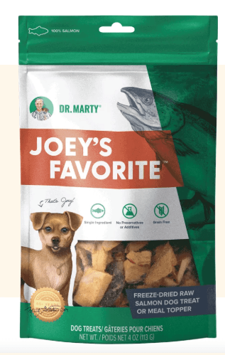Dr. Marty Joey's Favorite Salmon Dog Treats 4 oz