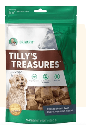 Dr. Marty Tilly's Treasure Beef Liver Dog Treats