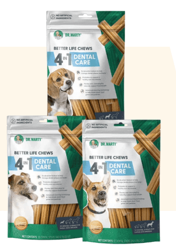 Dr. Marty Better Life 4-in-1 Dog Dental Chews
