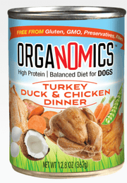 OrgaNOMics Turkey, Duck and Chicken Dinner for Dogs, 12.5oz