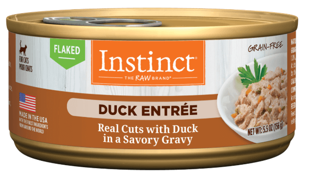 Instinct Cat Food Flaked Duck Entrée