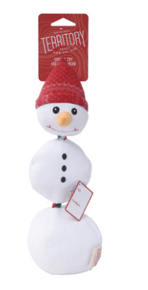 Tall Tails Holiday Jointed Snowman Dog Toy
