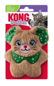 KONG Holiday Snuzzles Mouse