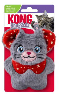 KONG Holiday Snuzzles Mouse Grey