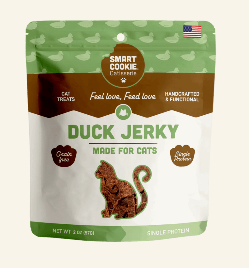 Smart Cookie Barkery - Duck Jerky - Single Cat Treat, 2oz