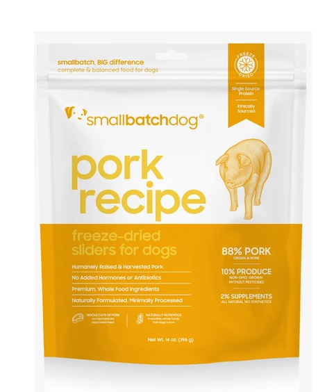 Small Batch Frozen Raw Sliders, Pork