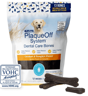 PlaqueOff Dental Bones Chicken and Pumpkin