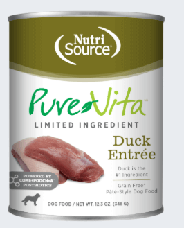 PureVita Limited Ingredient Duck Entree Can