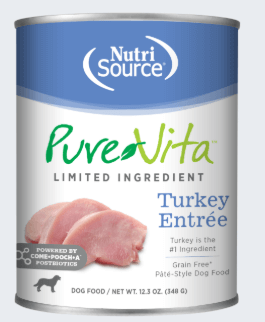 PureVita Limited Ingredient Turkey  Entree Can