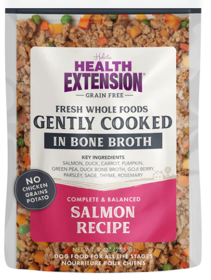 Health Extension Whole Foods Gently Cooked Dog Food Salmon