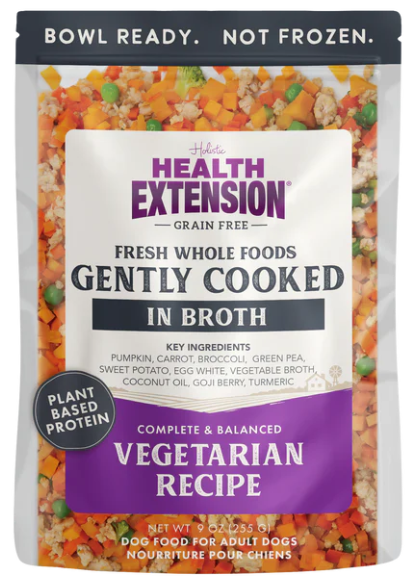 Health Extension Whole Foods Gently Cooked Dog Food Vegetarian