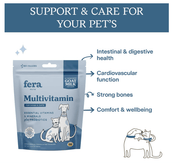 Fera Pet Organics Multivitamin Goat Milk Topper for Cats & Dogs