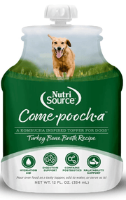 NutriSource Come-Pooch-A Broth 12oz - Turkey