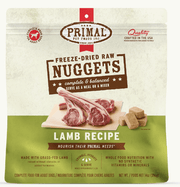 Primal Dog Food Freeze-Dried Nuggets, Lamb
