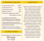 Primal Dog Food Freeze Dried Nuggets, Rabbit 14oz