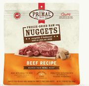 Primal Dog Food Freeze-Dried Nuggets, Beef