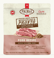 Primal Freeze Dried Pronto Pork Recipe