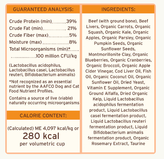 Primal Freeze Dried Pronto Beef Recipe