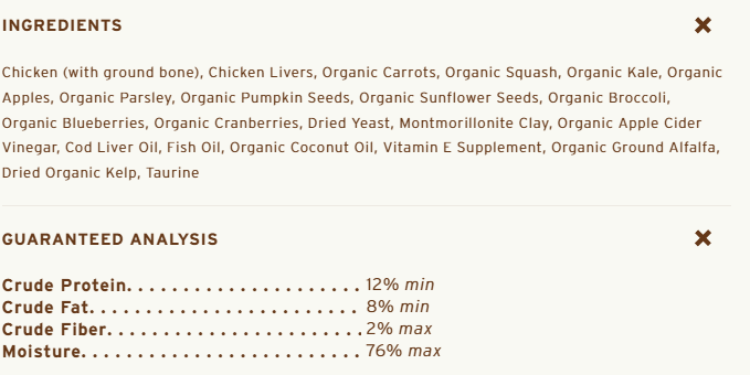 Primal Dog Frozen Patties, Chicken 6 lbs