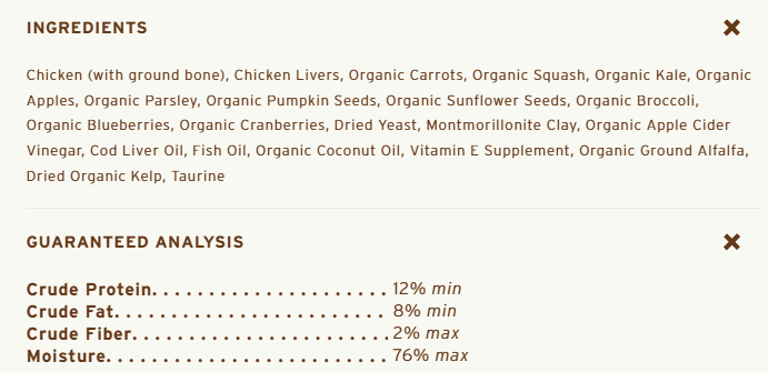 Primal Dog Frozen Nuggets, Chicken 3 lbs